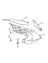 Cub Cadet 518 (590-518-195) - Cub Cadet 48" Mulch Kit