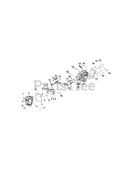 Cub Cadet 375-QU - Cub Cadet 243cc Engine att