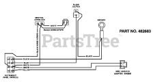 Scag SWZ-17KA - Scag Walk-Behind Mower, 17hp Kawasaki (SN: 9150001 - 9159999) Engine Deck Wire Harness