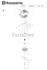 Husqvarna M 148 SV (966836801) - Husqvarna Walk-Behind Mower (2009-03) ENGINE