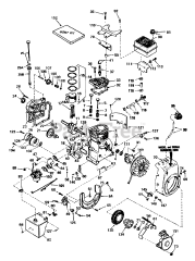 Toro 38035 (3521) - Toro Snow Thrower (SN: 004000001 - 004999999) (1984)