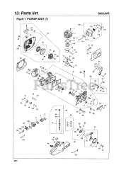 RedMax G 621 AVS - RedMax Chainsaw (SN: 200101 - 330137) (2003-01)