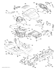 RedMax YT 2242 F (960430292-00) - RedMax 42" Yard Tractor, 22hp (2018-10)
