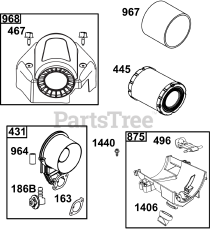 Briggs & Stratton 49T877-0014-B5 - Briggs & Stratton Vertical Engine