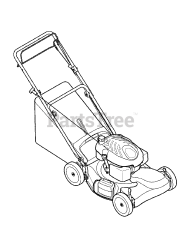 Huskee 12A-46MZ231 - Huskee Walk-Behind Mower (2009) (Tractor Supply)