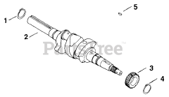 Kohler K582-36285 - Kohler K-Series Engine, Made for Melroe, 23hp, 17.16kW