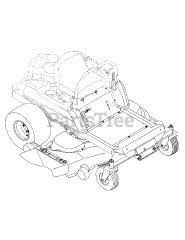 Columbia RZT-50 (17BK2ACP597) - Columbia 50" Zero-Turn Mower (2008)