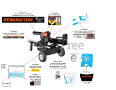 Remington RM 23 (24BF53MX783) - Remington Log Splitter (2017)