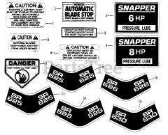 Snapper 280812BE (80422) - Snapper 28" Rear-Engine Riding Mower, 8hp