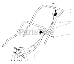 Toro 16711 - Toro Walk-Behind Mower (SN: 008000001 - 008999999) (1978)