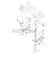 Ariens Repair Part 30123751 - Wldmt, Front Axle - Push (Black) | PartsTree