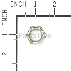 Snapper 1960576SM Hex Lock Nut, Esna Light, 5/8-18 - image 2