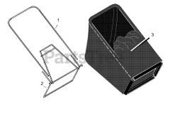 Murray 24201B - Murray Grass Bagger (2002) Replacement Parts