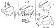 Honda GD320 QAAE (GPB) - Honda Engine, Made in Japan (SN: GPB-1000001 - GPB-1008896) CYLINDER HEAD COVER