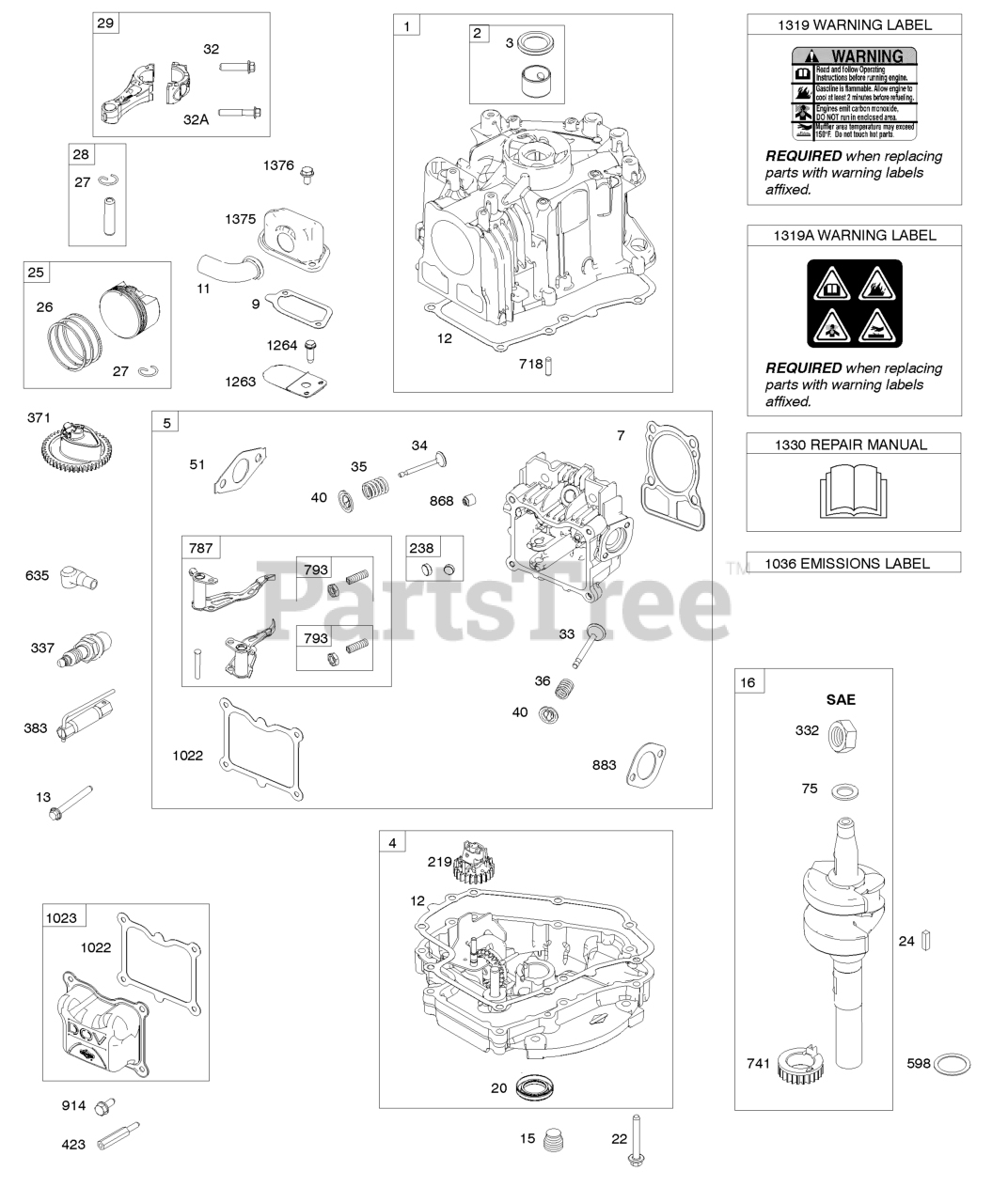 Briggs & Stratton 100607-2136