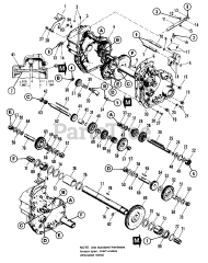 Simplicity 7112 (1690644) - Simplicity Garden Tractor, 12hp