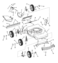 Murray NM 2255 (7800240) - Murray 22" Walk-Behind Mower (2008)