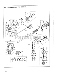 RedMax BC 341 DL - RedMax Brushcutter (1992-09)
