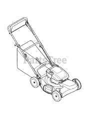 MTD 12A-469S204 - MTD Gold Walk-Behind Mower (2008) (Ace Hardware)