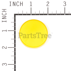 Snapper 7101391 Hub Cap For John Deere, Yellow - image 3