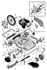 Murray 22966x8A - Murray 22" Walk-Behind Mower (2000) Mower Housing Assembly