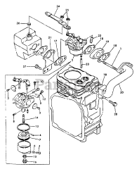 Echo EG-550 - Echo Generator Carburetor