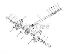 Toro 38540 (824) - Toro 24" Power Shift Snow Thrower (SN: 010000001 - 019999999) (1991)