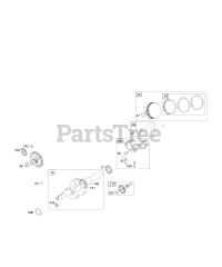 Briggs & Stratton 128432-0036-E1 - Briggs & Stratton Horizontal Engine