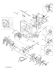 Troy-Bilt 2840 (31AH64Q4711) - Troy-Bilt Storm 28" Snow Thrower (2012) Auger &amp; Auger Housing