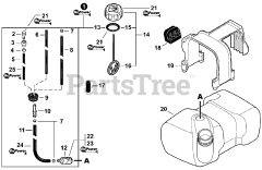 Echo PB-770 T - Echo Backpack Blower (SN: P03012001001 - P03012999999)