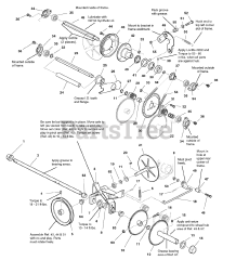 John Deere 1332 PE (1695450) - John Deere 32" Snow Thrower (2008)