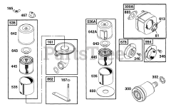 Briggs & Stratton 194412-1151-01 - Briggs & Stratton Horizontal Engine