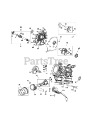 MTD 370-QU - MTD Engine 370-QU Crankcase