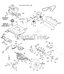 White Outdoor 933 R (12A-751-190) - White Outdoor 33" Walk-Behind Mower (2001)