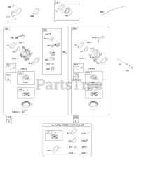 Briggs & Stratton 19L237-0011-G1 - Briggs & Stratton Horizontal Engine