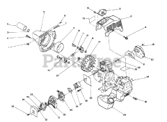 Toro 51637 (TC 2010) - Toro String Trimmer (SN: 020000001 - 029999999) (1992)