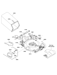 Snapper SP 65 (1696853-00) (12A-A2BE707) - Snapper 21" Walk-Behind Mower, FWD Speed, 550 Series Briggs