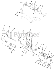 Simplicity 7010 (1690234) - Simplicity 42" Garden Tractor, 10hp