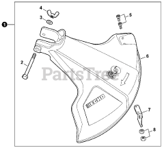 Echo 99944200615 - Echo Curved Shaft Trimmer Attachment (SN: S55500001001 - S55500999999)