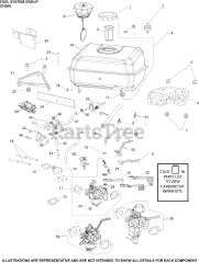 Kohler CH395-3192 - Kohler Command PRO Engine, Made for BCS America, 9.5hp, 7.1kW Fuel System
