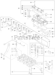 Exmark LZS80TDYM724W0 - Exmark 72" Lazer Z Diesel Zero-Turn Mower, Yanmar 3TNV80FT (SN: 413950474 - 416150474) (Rev B) (2023)
