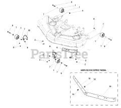 Snapper 375Z (EZT 2050) (5900735) - Snapper 50" Zero-Turn Mower, 20hp