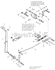 AGCO 616 H (1691502) - AGCO Lawn Tractor, 16hp Hydrostatic Control Group