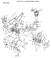 Electrolux/AYP RT180 AR - Electrolux/AYP Tiller