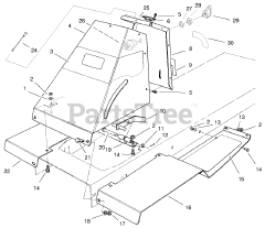 Toro 70171 (12-32) - Toro Rear-Engine Riding Mower (SN: 200000001 - 200999999) (2000)