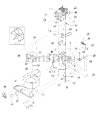 Bear Cat WV 160 S - Bear Cat Walk-Behind Vacuum, 160cc Honda (SN: D00001 - E05370)