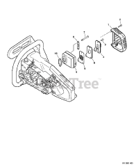 Echo CS-306 - Echo Chainsaw (SN: C09413001001 - C09413999999)
