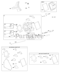 Briggs & Stratton 20E337-0110-E1 - Briggs & Stratton Horizontal Engine