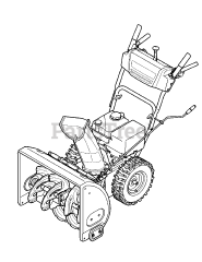 Craftsman 247.889550 (31AM62EE799) - Craftsman Snow Thrower (2008) (Sears)