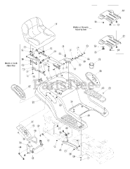 Yard-Man 13BT604H755 - Yard-Man Lawn Tractor (2005) (Walmart)